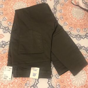 NWT olive skinny jeans H&M